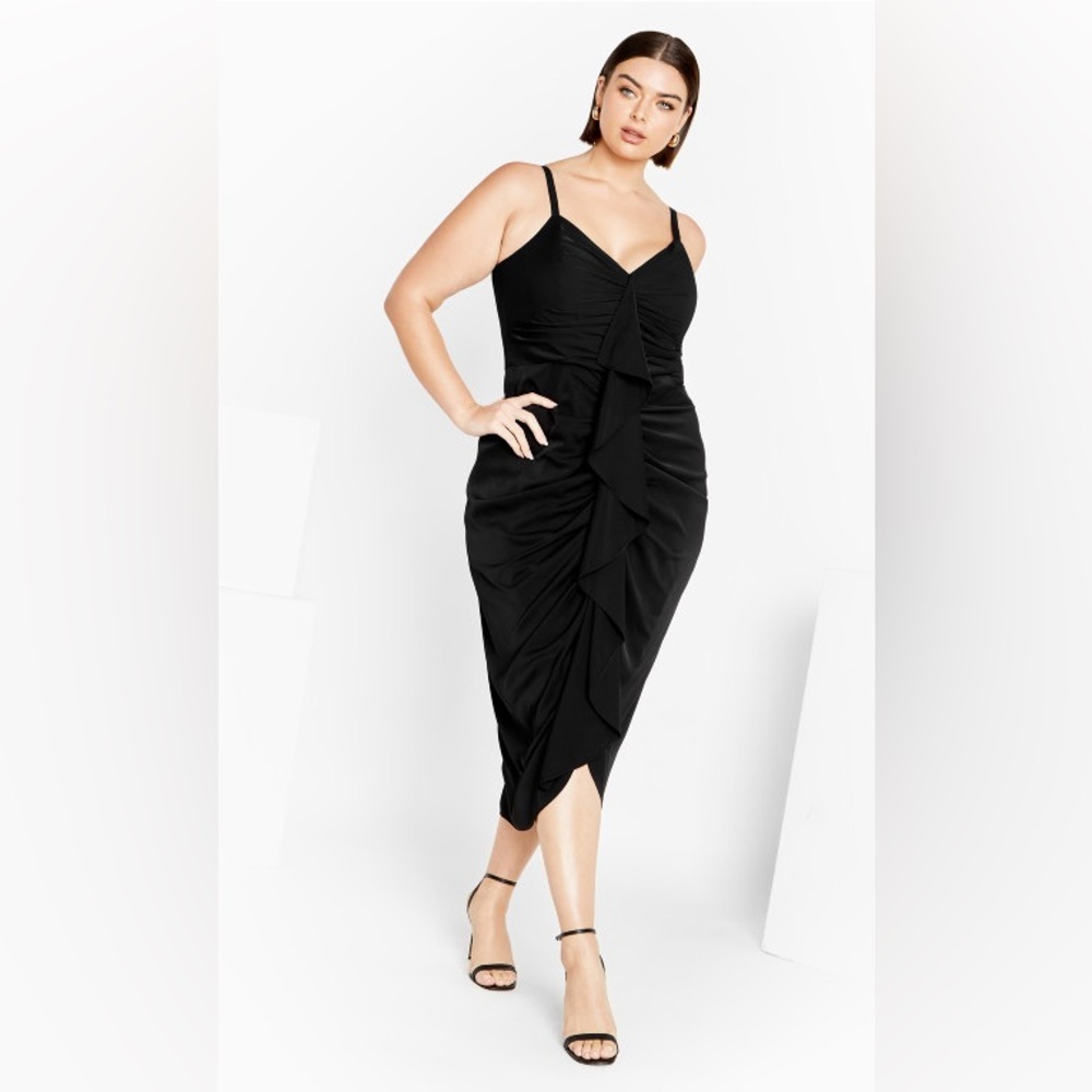 City chic Juliette dress 18W black new in package